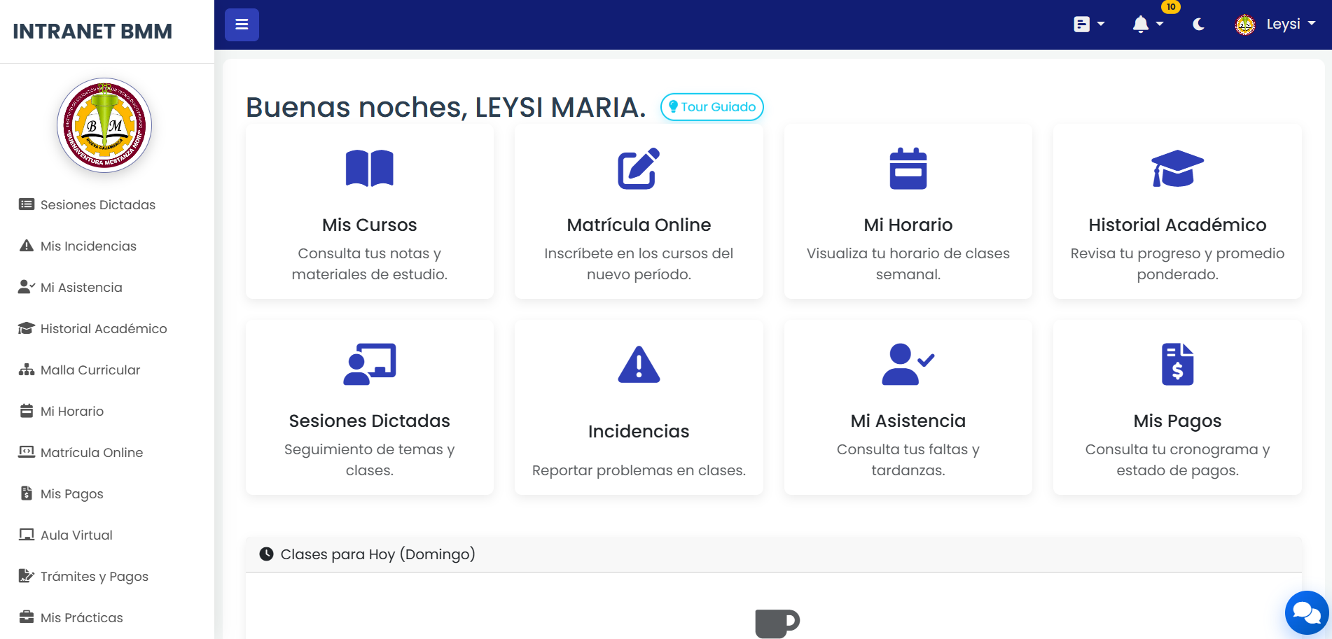 Campus e Intranet BMM